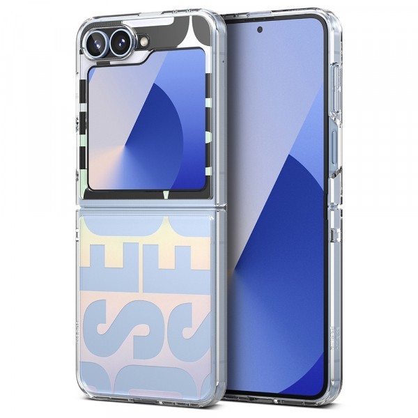 Husa pentru Samsung Galaxy Z Flip7 FE F761 / Z Flip6 F741, Ringke, Fusion Design, Transparenta