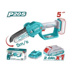 Mini fierastrau electric / mini drujba cu lant pe acumulator Total TGSLI20581