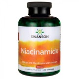 Vitamina B3 (Niacinamida) 500mg Swanson Vitaking 250cps, Swanson Health Products