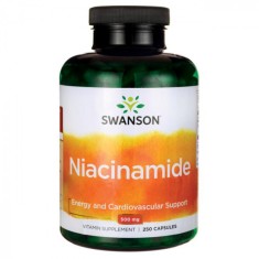Vitamina B3 (Niacinamida) 500mg Swanson Vitaking 250cps