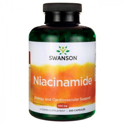 Vitamina B3 (Niacinamida) 500mg Swanson Vitaking 250cps foto