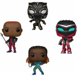 Set 4 Figurine Funko POP Marvel Black Panther - Wakanda Forever (GW)