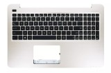 Carcasa superioara cu tastatura palmrest Laptop, Asus, X556U, X556UA, X556UB, X556UF, X556UJ, X556UQ, X556UR, X556UV, 90NB09S3-R31US0, 13N0-UAA0411, 1