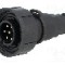 Conector circular, tata, 7 pini, BULGIN - PX0745/P