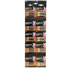Set 20 baterii AA, LR6, Alkaline, 1.5V, Duracell