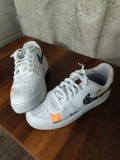 Adidași Nike Air Force 1 JDI Premium Just Do It (Replică), 41, Alb