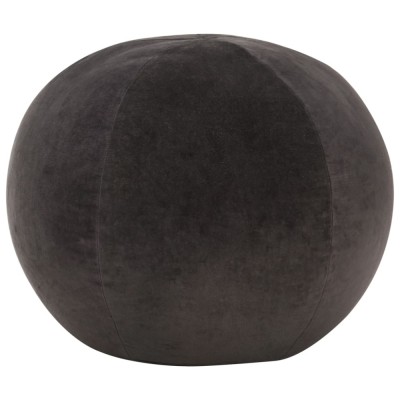 vidaXL Taburet puf, antracit, 50 x 35 cm, catifea 284037 foto
