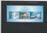 ROMANIA 2005 LP 1697 a EVENIMENTE O.N.U. BLOC MNH NESTAMPILAT