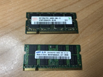 MEMORIE LAPTOP DDR2 KIT 4GB 2X2GB DDR2 PC2 6400S foto
