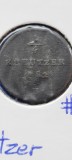 AUSTRIA 1/4 KREUZER 1782 B, Europa, Cupru (arama)