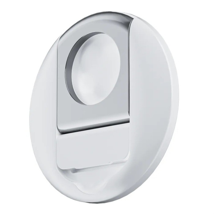 Clips magnetic, THD, atasare iPhone 16,15,14,13,12 la Apple Macbook, utilizare webcam, alb