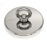 Magnet neodim oală D 120 mm c&acirc;rlig inelar - magnet fishing
