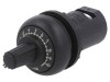 Potentiometru 22mm 100k&Omega; IP66 RMQ-Titan