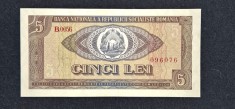 Bancnota 5 lei 1966