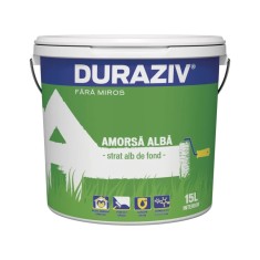 Amorsa Alba Fara Miros, Duraziv Ecolabel Cu Kauciuc, 2.5L / Palet 96 Bucati
