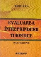 Evaluarea intreprinderii turistice. Curs universitar foto