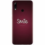 Husa silicon pentru Huawei P Smart 2019, Smile Love