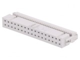 Mufă IDC Mamă 34 PIN Aurit Fără Presare 1,27mm