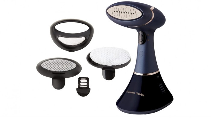 Aparat de calcat cu aburi vertical Russell Hobbs Steam Smoother, 1800 W, 32 g min abur - RESIGILAT