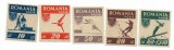 Romania (280) - Organizatia Sportului Popular, dantelata, 1946 - serie neoblit.