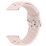 Cumpara ieftin Curea din silicon, compatibila Samsung Galaxy Watch6 Classic 47mm, telescoape Quick Release, Roz