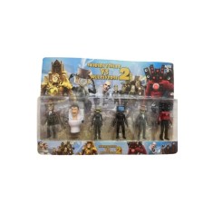 Set 6 figurine Skibidi Toaletă Vs Multivers 2