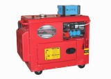Generator curent 7kW 7000W 400v+ATS+pornire electrica motor diesel motorina (Kd121)