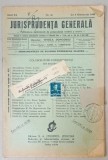 JURISPRUDENTA GENERALA , PUBLICATIUNE SAPTAMANALA DE JURISPRUDENTA ROMANA SI STRAINA , NR. 30 , 1942