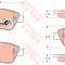Set placute frana,frana disc FIAT PANDA (169) (2003 - 2016) TRW GDB1654