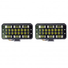 Set 2 proiectoare LED, 198W per proiector, 58 LED foto