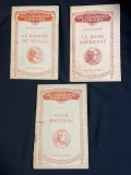 Lot 3 carti vechi limba franceza - Colecția Les Classiques Pour Tous (Librairie Hatier, Paris) - Balzac, Beaumarchais, Xavier de Maistre