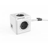 PowerCube USB Extended 1,5m 2402 Grey, ALLOCACOC