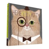 Carte "Here Kitty Kitty" - Ilustrații Vesele despre Pisici pentru Copii
