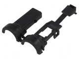Protecție Cablu și Dispozitiv de Prindere 12mm Drept pentru Organizarea Cablurilor