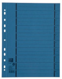 Separatoare Carton Manila 250g/mp, 300 X 240mm, 100/set, Oxford - Albastru