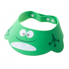Protectie cap, aparatoare de sampon ajustabila pentru copii-Culoare Verde