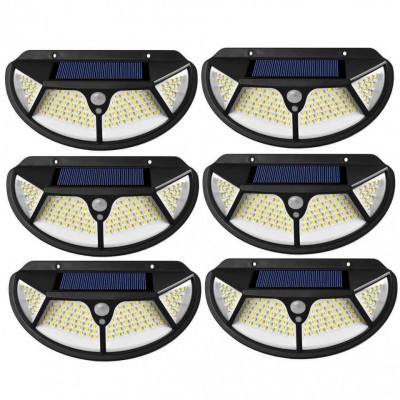 Set 6 Lampi solare exterior SH -102 LED SMD cu senzor de miscare si lumina 3 foto