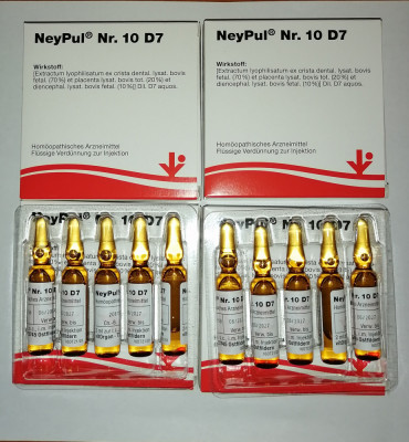 Neypul nr10D7 - tratament homeopat 5fiole 2ml foto