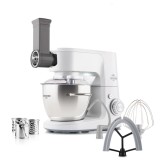Cumpara ieftin Robot de bucatarie ETA Gratussino III Smart 3023 90000, 1200 W, 4.5 litri, roti dintate metalice, gri/alb