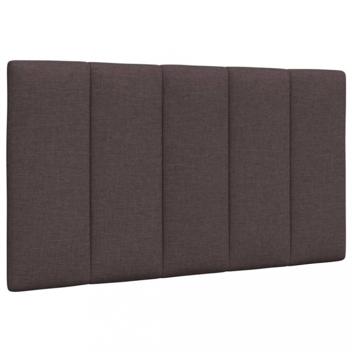 vidaXL Pernă pentru tăblie de pat, Hanko, maro &icirc;nchis, 80 cm, material textil 4019138