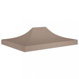 Acoperiș cort de petrecere, gri taupe, 4,5 x 3 m, 270 g/m&sup2;