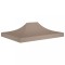 Gossi acoperis pentru cort de petrecere, gri taupe, 4 x 3 m, 270 g/m2