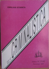 Criminalistica - Emilian Stancu foto