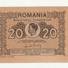 Romania, 20 lei 1945 _UNC *cod B8