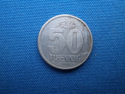 50 PFENNIG 1958 / RDG foto
