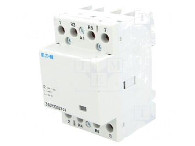 Contactor 4-Poli 63A 230VAC NC/NO foto