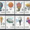 Zaire Zair 1984 Mi 867/74 MNH - 200 de ani de aviatie, baloane