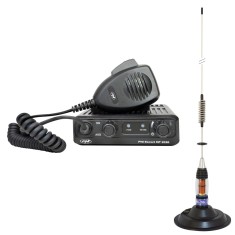 Kit Statie radio CB PNI Escort HP 2020 un singur canal 22 cu antena CB PNI ML70 cu magnet