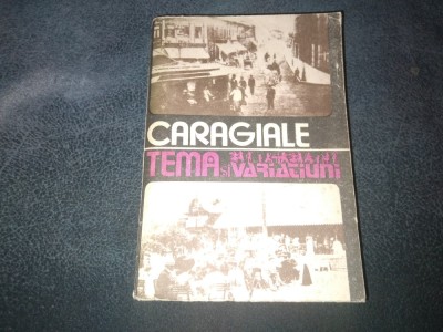 CARAGIALE - TEMA SI VARIATIUNI foto
