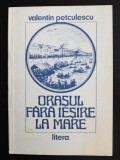 Valentin Petculescu - Orașul fără ieșire la mare (copertă de Dan Stanciu; debut)